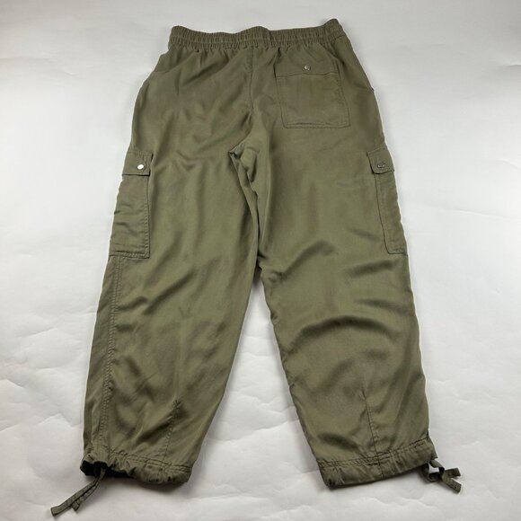 Athleta Olive Celestial High Rise Pull On Utility Pant L - Picture 7 of 8